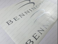 Bennington Boat Logo Decals Set of 2 x 22"